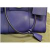 Image 3 : mulberry blue designer pebbled leather purse
