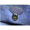 Image 9 : mulberry blue designer pebbled leather purse