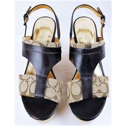 Women’s coach sandals- Pre-owned