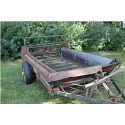 IH Single Axle Manure Spreader on Steel