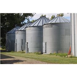 BIN #10 - 5 Ring Westeel Bin on Wood Floor