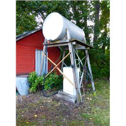 ITEM #27 - 500 GALLON FUEL TANK & STAND
