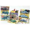 Image 1 : Dinky Toys television-related, 101 Thunderbirds 2 and 4, 102 Joe's Car, 104 Spectrum Pursuit Vehi...