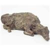 Image 1 : James Maberley: a bronze cow 'Tired', the cow lying down, 16.5 ins. long...