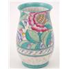 Image 1 : A Crown Ducal vase designed by Charlotte Rhead, tube-lined with stylised flowers and painted in b...