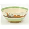 Image 1 : A Clarice Cliff 'Alton' bowl, Fantasque series, a landscape pattern against green borders, late 1...