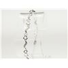 Image 2 : STERLING SILVER DIAMOND BRACELET