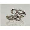 Image 1 : STERLING SILVER CUBIC ZIRCONIA RING