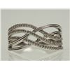 Image 1 : STERLING SILVER DIAMOND RING