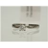 Image 1 : 10KT  GOLD DIAMOND SOLITAIRE RING