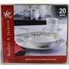 Image 1 : TWENTY PIECE MISTLETOE PORCELAIN DINNERWARE SET