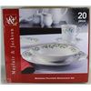 Image 1 : TWENTY PIECE MISTLETOE PORCELAIN DINNERWARE SET