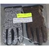 Image 1 : 2PK DELUXE LADIES TEXTING GLOVES