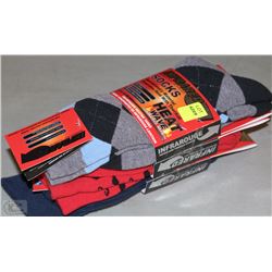 3PACK HEAT WAVE MENS SOCKS