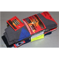 3PACK HEAT WAVE MENS SOCKS