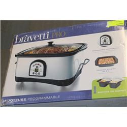 Bravetti Cookware BRAVETTI PRO PROGRAMMABLE SLOW COOKER