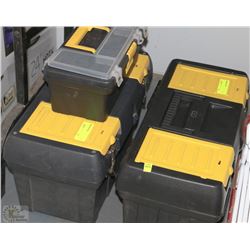 3PC TOOLBOX SET, TWO LARGE ONE SMALL