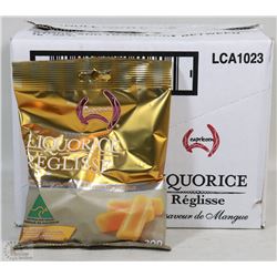 CASE OF CAPRICORN AUSTRALIAN SOFTEATING LIQUORICE