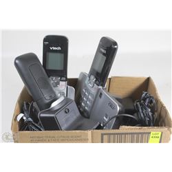 VTECH NEW SET OF 3 CONNECT TO CELL PHONES