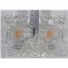 Image 1 : BOX OF CUT CRYSTAL CANDLE HOLDERS FIFTH AVENUE
