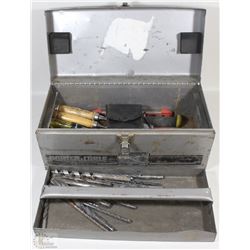 TOOL BOX WITH ASSORTED TOOLS