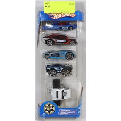2004 HOT WHEELS GIFT PACK OF 5 ROLL PATROLL