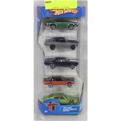 2004 HOT WHEELS GIFT PACK OF 5  MUSCLE MANIA