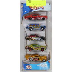 2002 HOT WHEELS GIFT PACK OF 5  SMASHVILLE