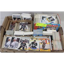 ESTATE BOX OF UNSEARCHED BASEBALL AND HOCKEY CARDS