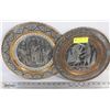 Image 1 : 2 VIKING COPPER AND PEWTER WALL PLATES