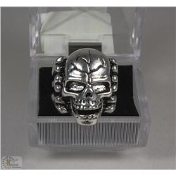 MENS SKULL RING SIZE 8.5