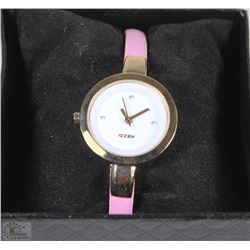 KEZZI WATCH PINK STRAP