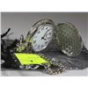 Image 1 : SILVER COLOR POCKET WATCH WITH CHAIN NEW