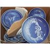 Image 1 : LARGE BOX OF ASSORTED COLLECTOR'S PLATES