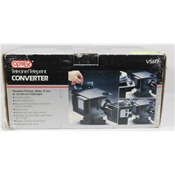 OPTEX TELEPRINT CONVERTER-CONVERTS 8MM + 16MM OWTO