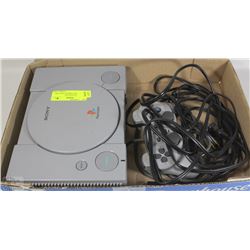 SONY PLAYSTATION W/ 1 CONTROLLER+TARZAN GAME AND
