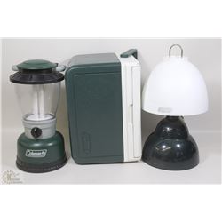 2 COLEMAN LANTERNS (BATTERY POWERED)+COLEMAN