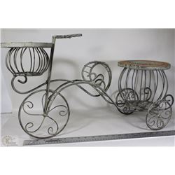 DUAL BASKET BICYCLE PLANTER