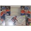 Image 1 : LOT OF 3 PLAQUERED PICS OF TAYLOR HALL , EBERLE &