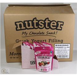 CASE OF NUTSTER DARK CHOCOLATE WITH STRAWBERRY