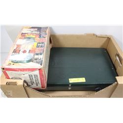 COLEMAN CAMPING LOT; COLEMAN 2 BURNER STOVE+