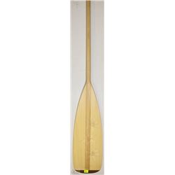 WOODEN PADDLE WITH WOOD BURNED DESIGN- BRAND NEW