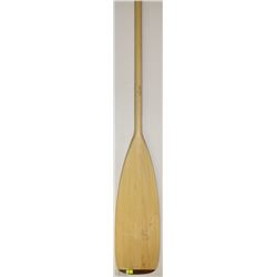 WOODEN PADDLE WITH WOOD BURNED DESIGN- BRAND NEW