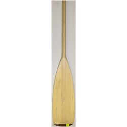 WOODEN PADDLE WITH WOOD BURNED DESIGN- BRAND NEW