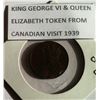 Image 1 : KING GEORGE VI & QUEEN ELIZABETH TOKEN