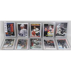 VARIOUS WAYNE GRETZKY CARDS X 10
