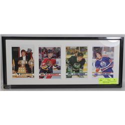 FRAMED PICTURE OF GOLD EDITION HOCKEY PLAYERS