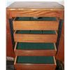 Image 2 : LARGE WOODEN JEWELRY BOX WITH TWO DOORS & FOUR