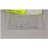 Image 1 : LOT OF 4 SMALL DIAMONDS