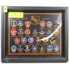 Image 1 : NHL COLLECTOR EDITION FRAMED PIN DISPLAY